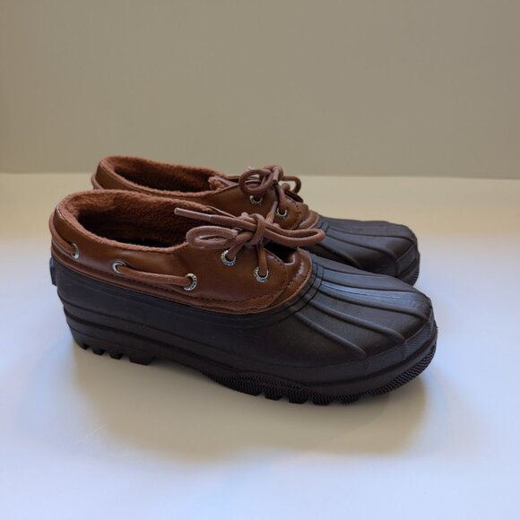 NEW Sperry Top Sider Brown Heron Duck Boots Women’s Size 7 - Picture 7 of 16